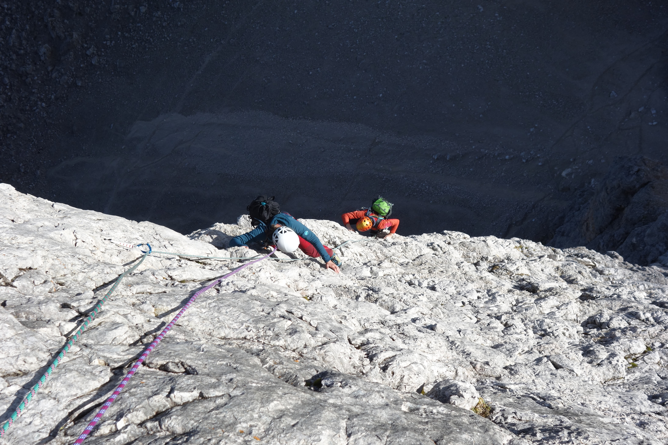 Feintuning für Seilschaften - Coaching Alpinklettern