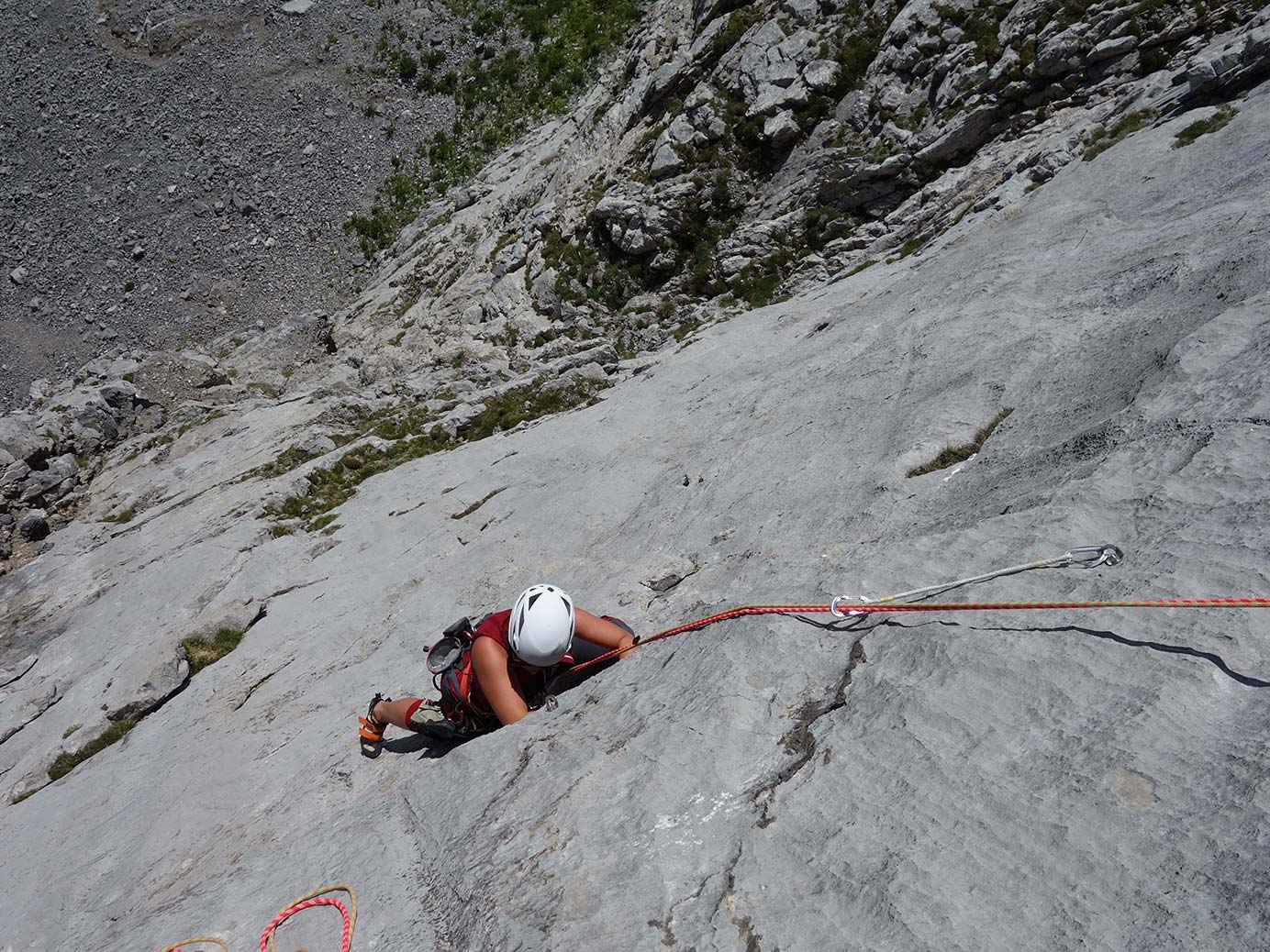 Alpinkletterkurs Advanced – be an expert!